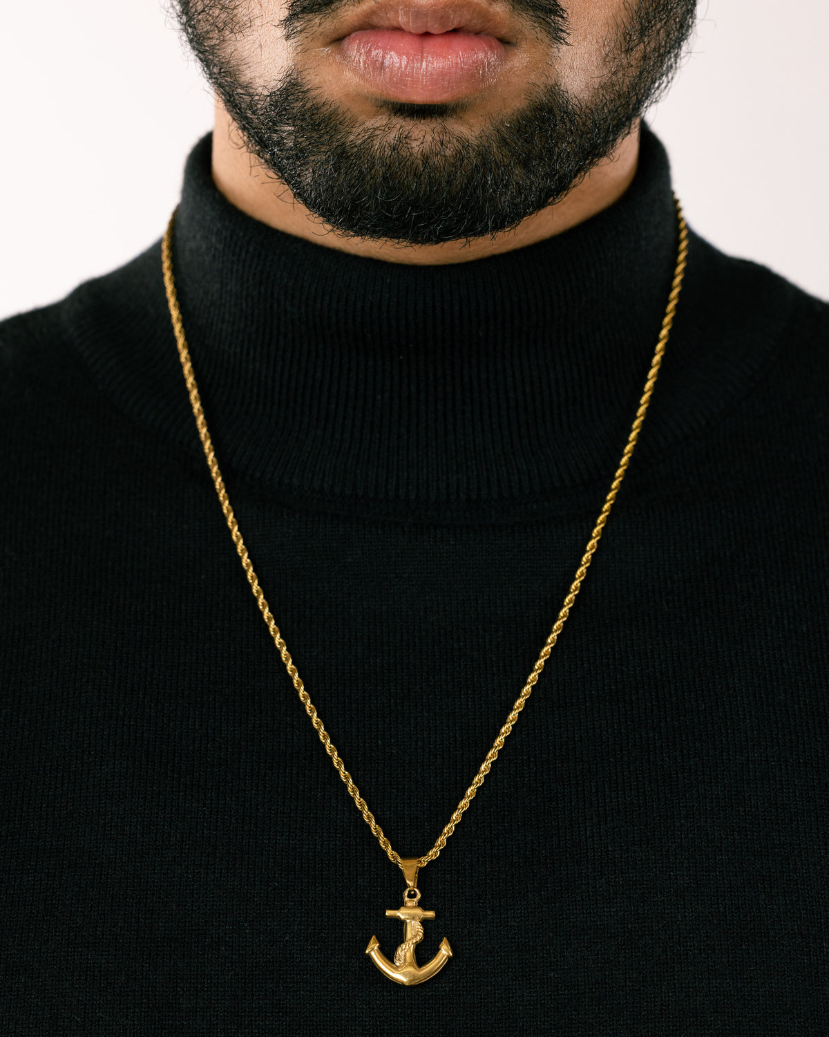 ELITE — Anchor Pendant Necklace