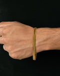 TWIN — Double Row Curb Bracelet