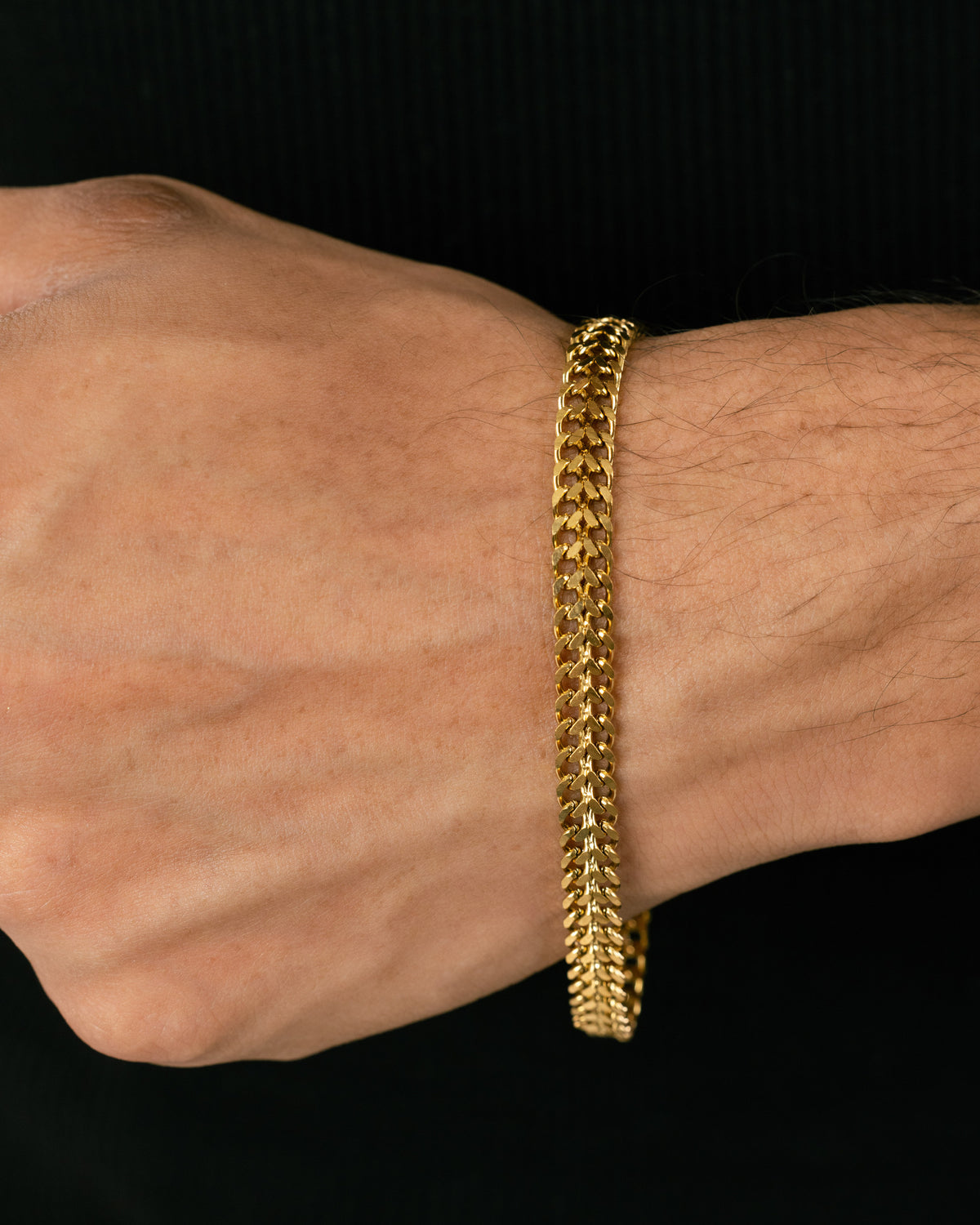 TWIN — Double Row Curb Bracelet