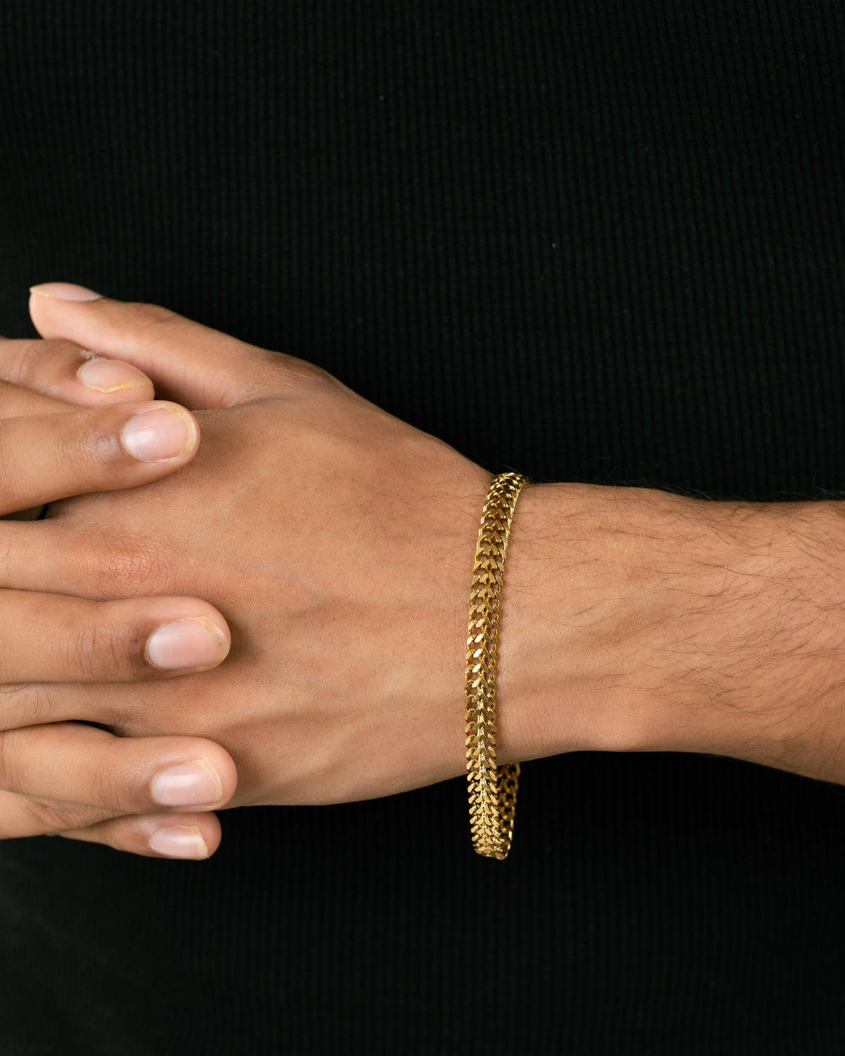 TWIN — Double Row Curb Bracelet