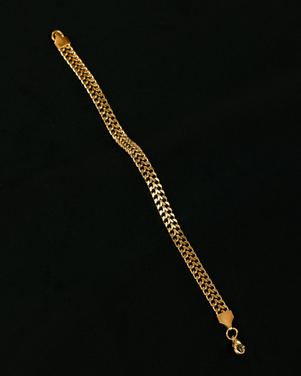 TWIN — Double Row Curb Bracelet