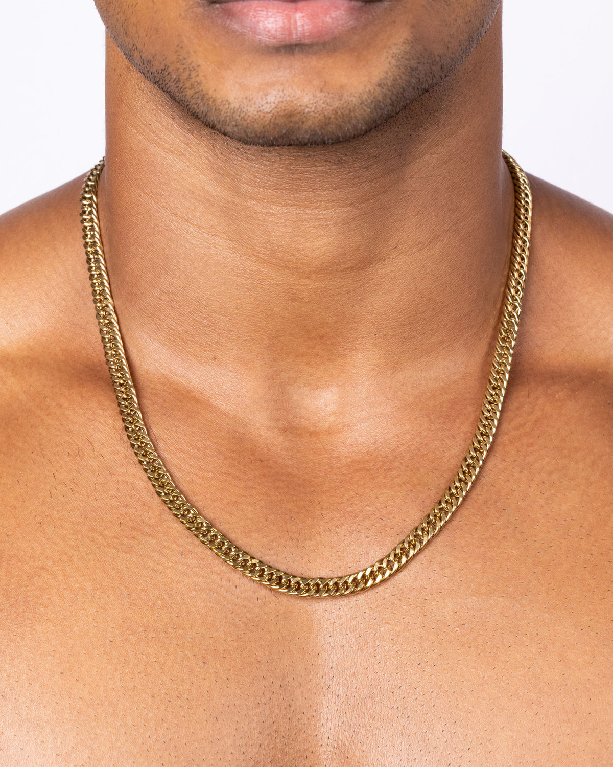 CUBAN — Gold Chain