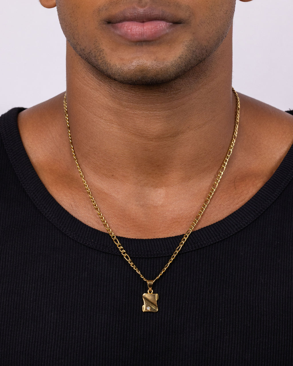 RIFT — Gold Pendant Necklace