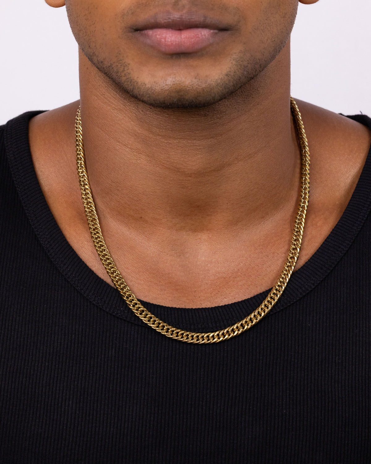CUBAN — Gold Chain