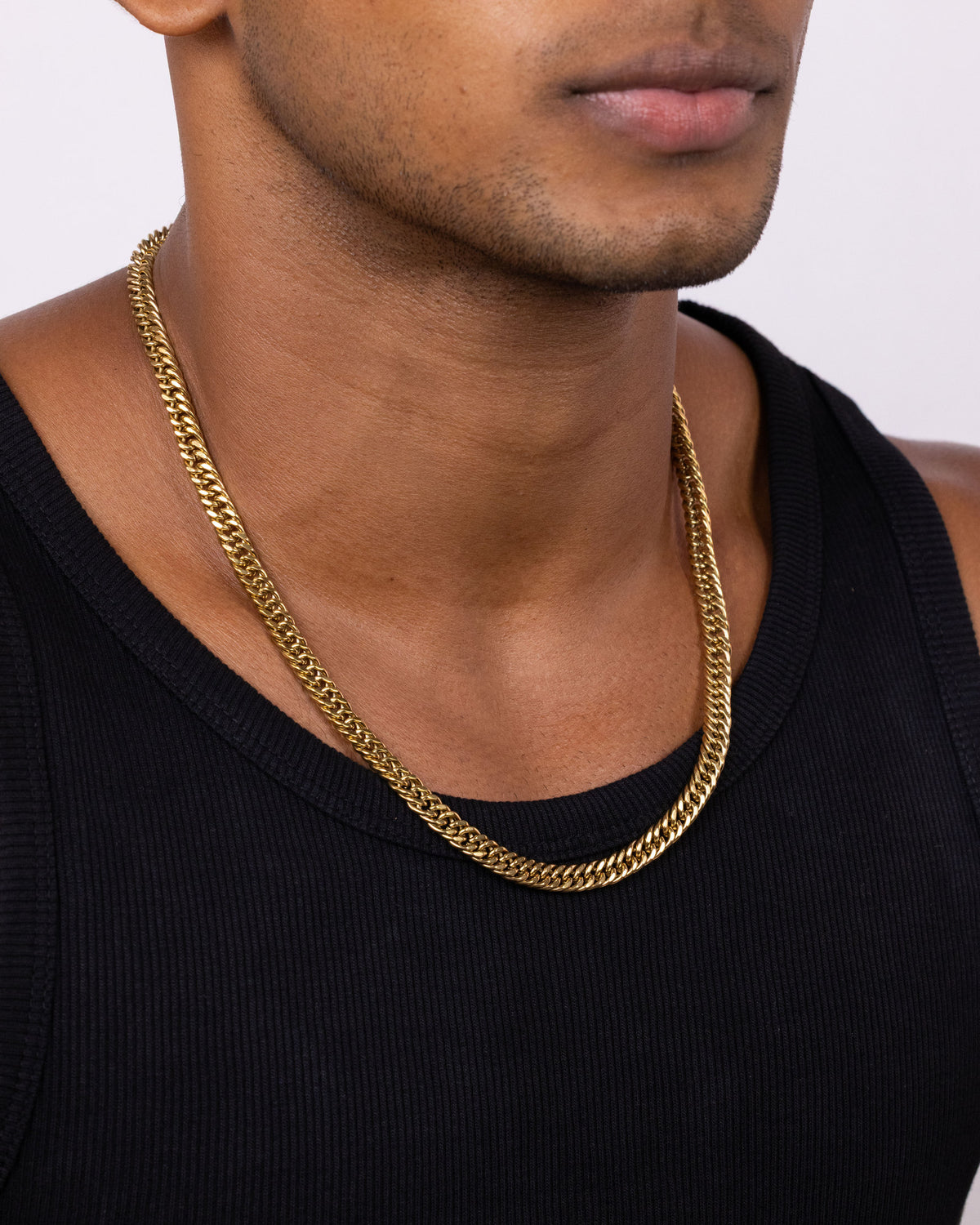 CUBAN — Gold Chain
