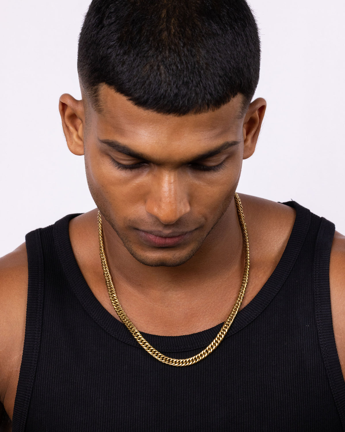 CUBAN — Gold Chain