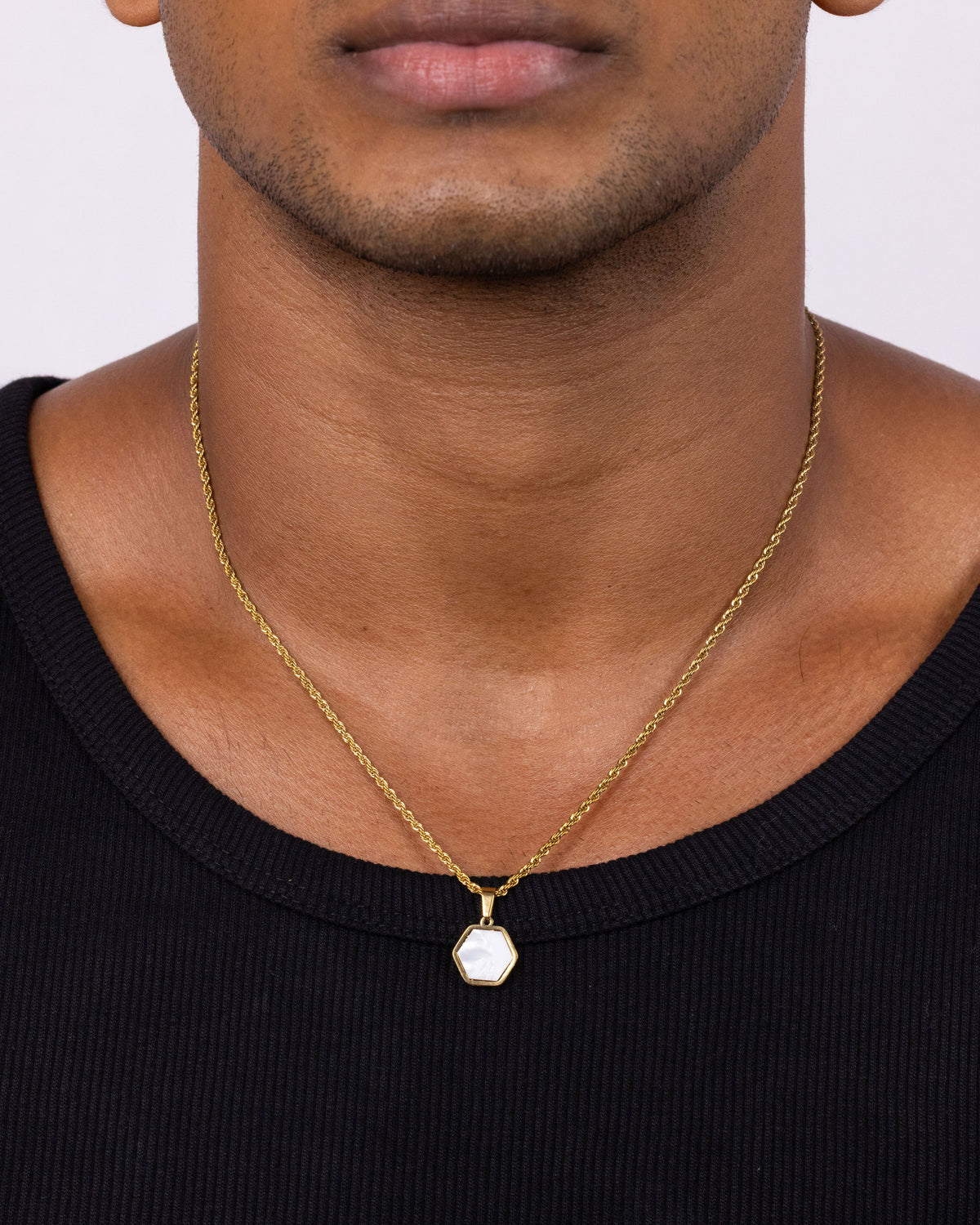ECLIPSE — Reversible Pendant Necklace