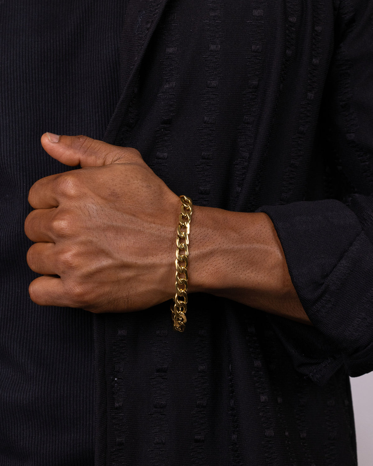 BOLD — Curb Gold Bracelet