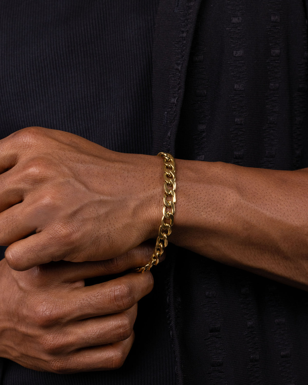 BOLD — Curb Gold Bracelet