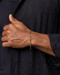 DUET — Two-Tone Figaro Bracelet