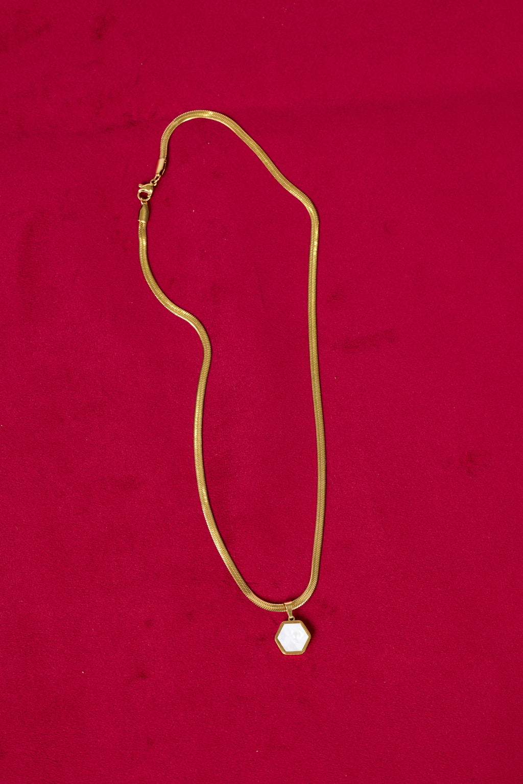 ECLIPSE — Hexagon Pendant Necklace