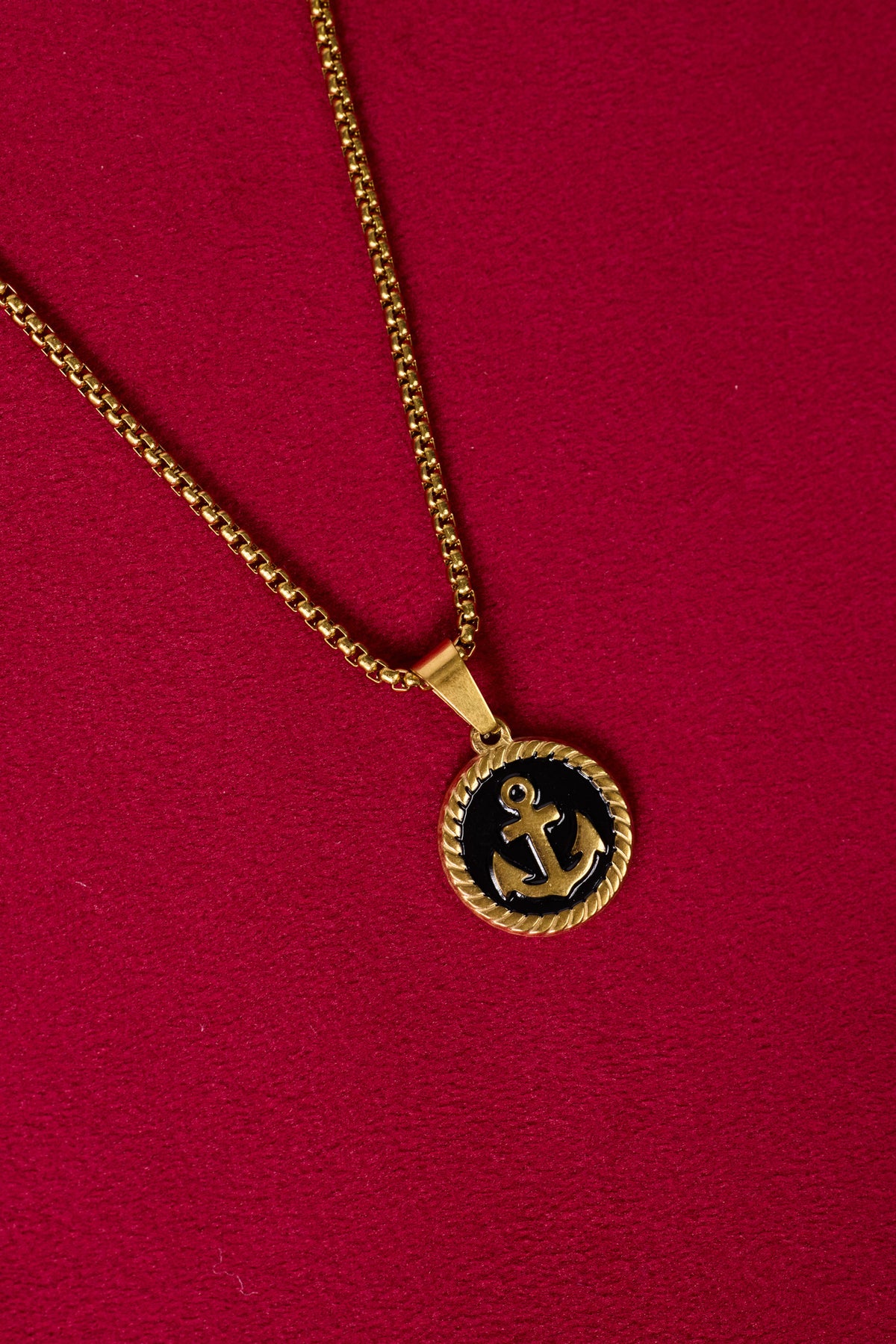 MARIN — Anchor Pendant Necklace