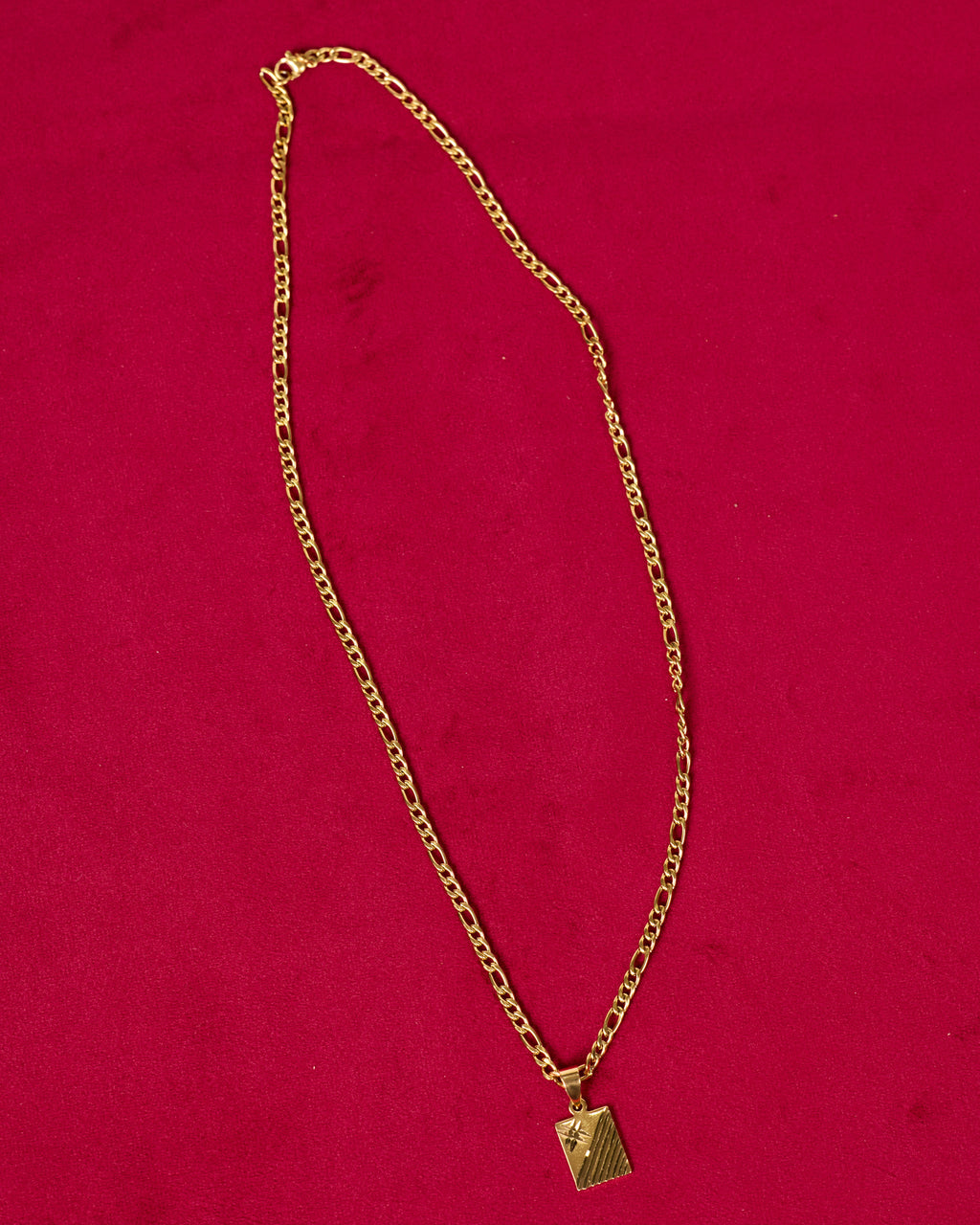 ASTRA — Gold Geometric Pendant Necklace