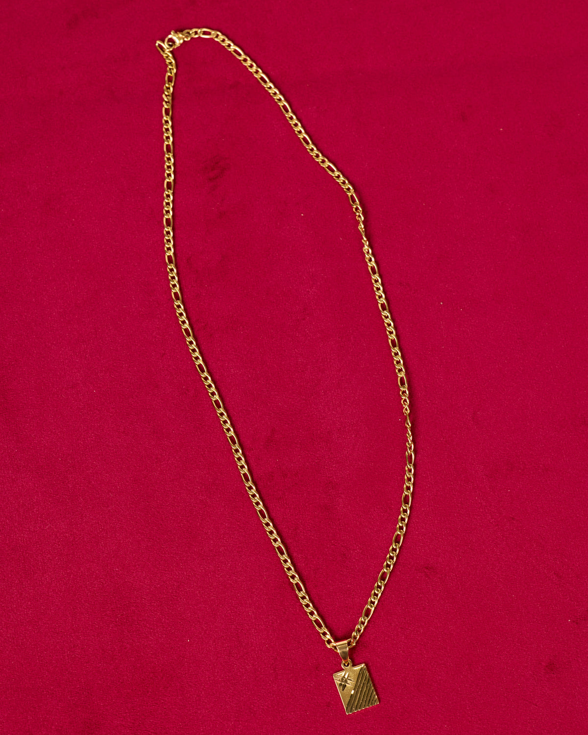 ASTRA — Gold Geometric Pendant Necklace