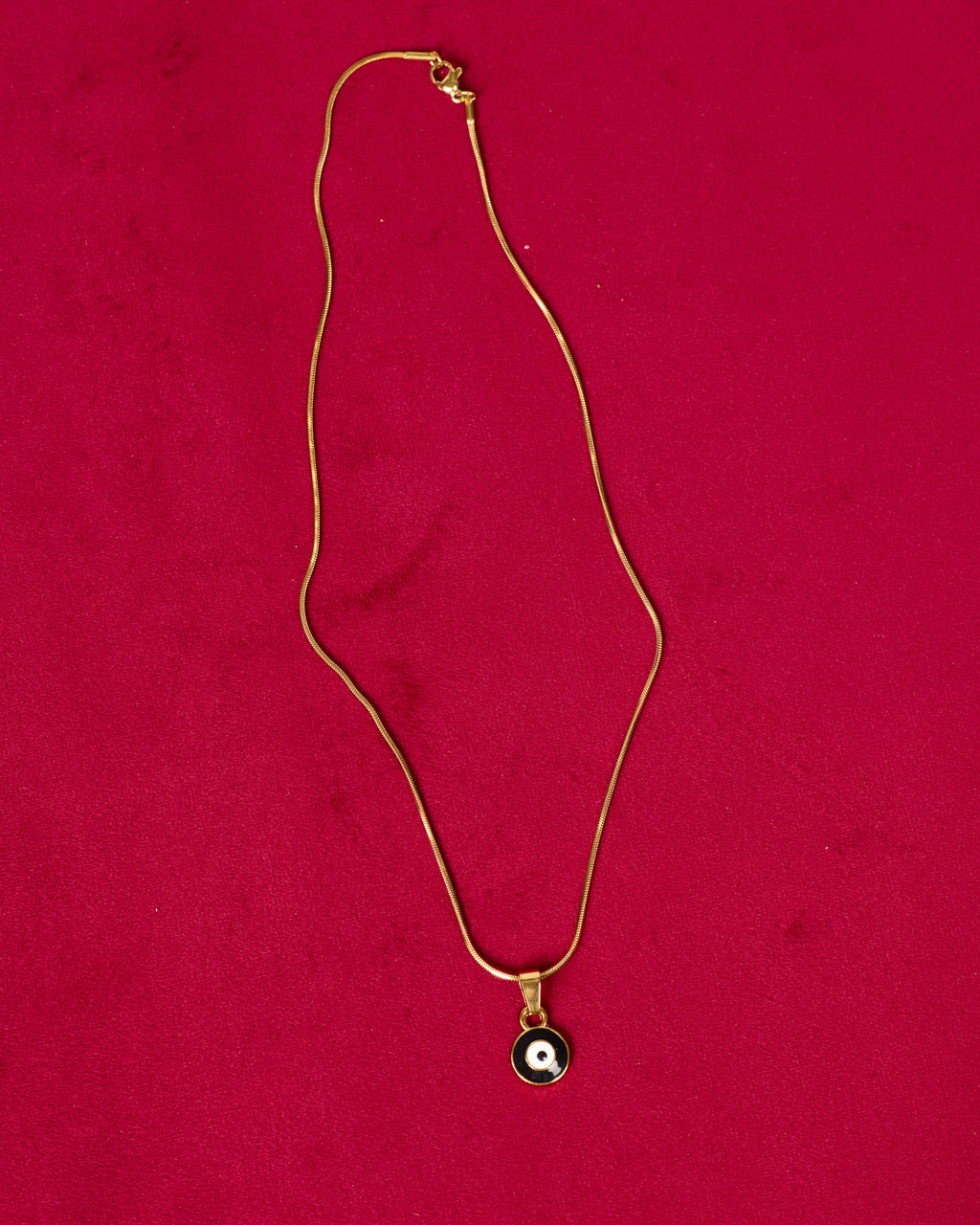 EVIL EYE — Gold Pendant Necklace