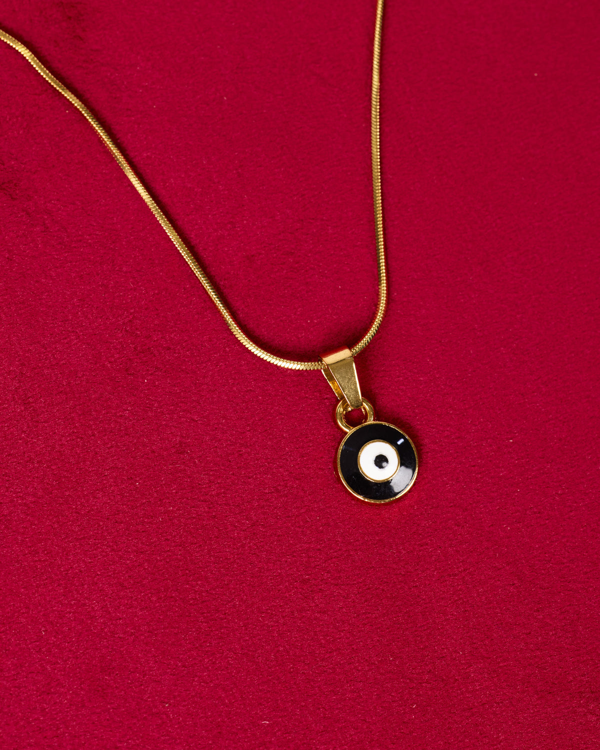 EVIL EYE — Gold Pendant Necklace